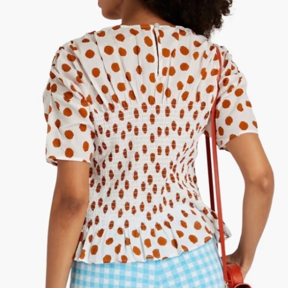 Baum Und Pferdgarten Polka Dot Mynowa Blouse sz 40 - Picture 4 of 7